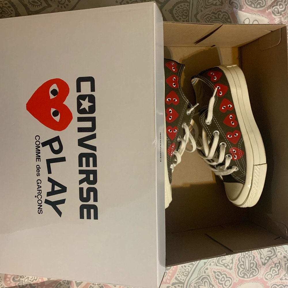 COMME DES GARÇON converse